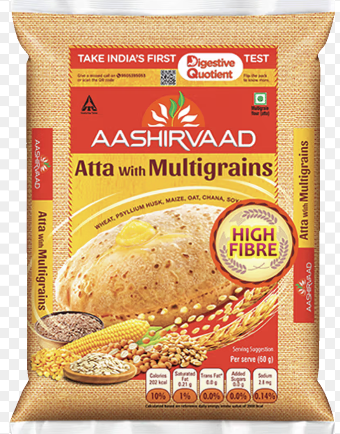 Aashirvaad atta multigrains