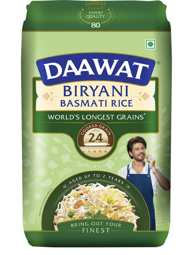 Daawat biryani basmat rice 