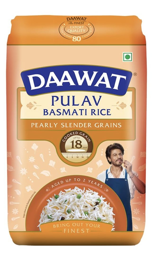Daawat pulav basmati rice  – image 1