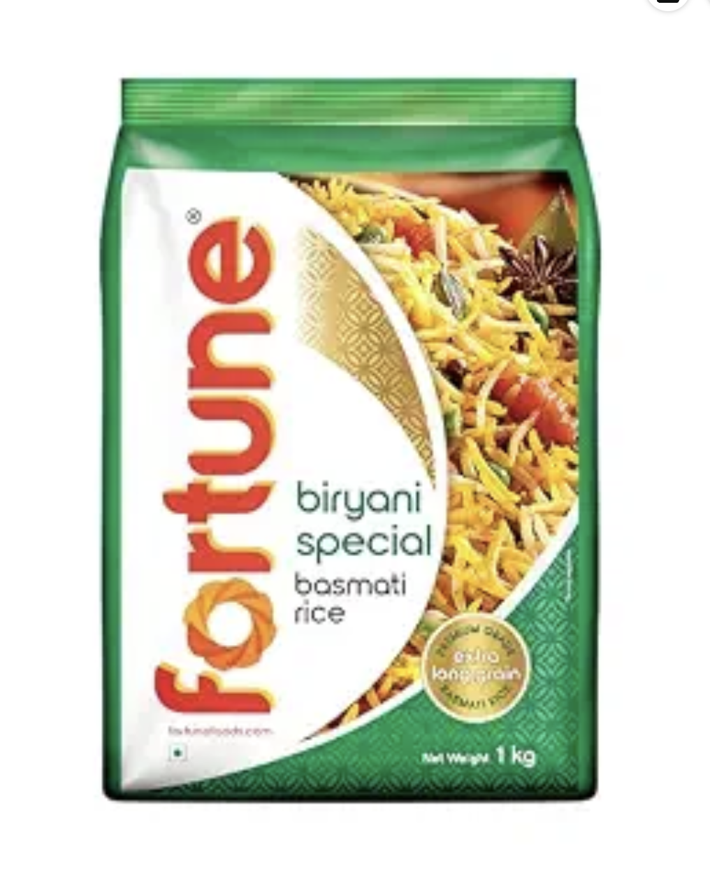 Fortune biryanio basmati rice  – image 1