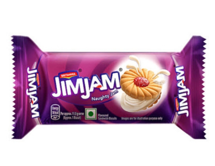 Britannia jimjam creme biscuits – image 1