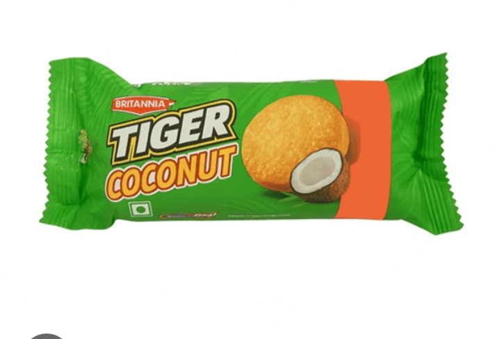 Britannia tiger coconut biscuits