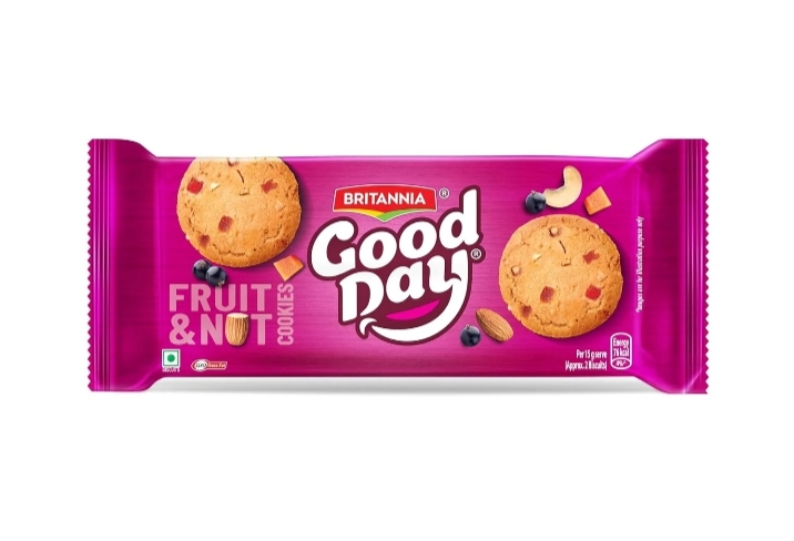 britannia good day fruit & nut cookies 