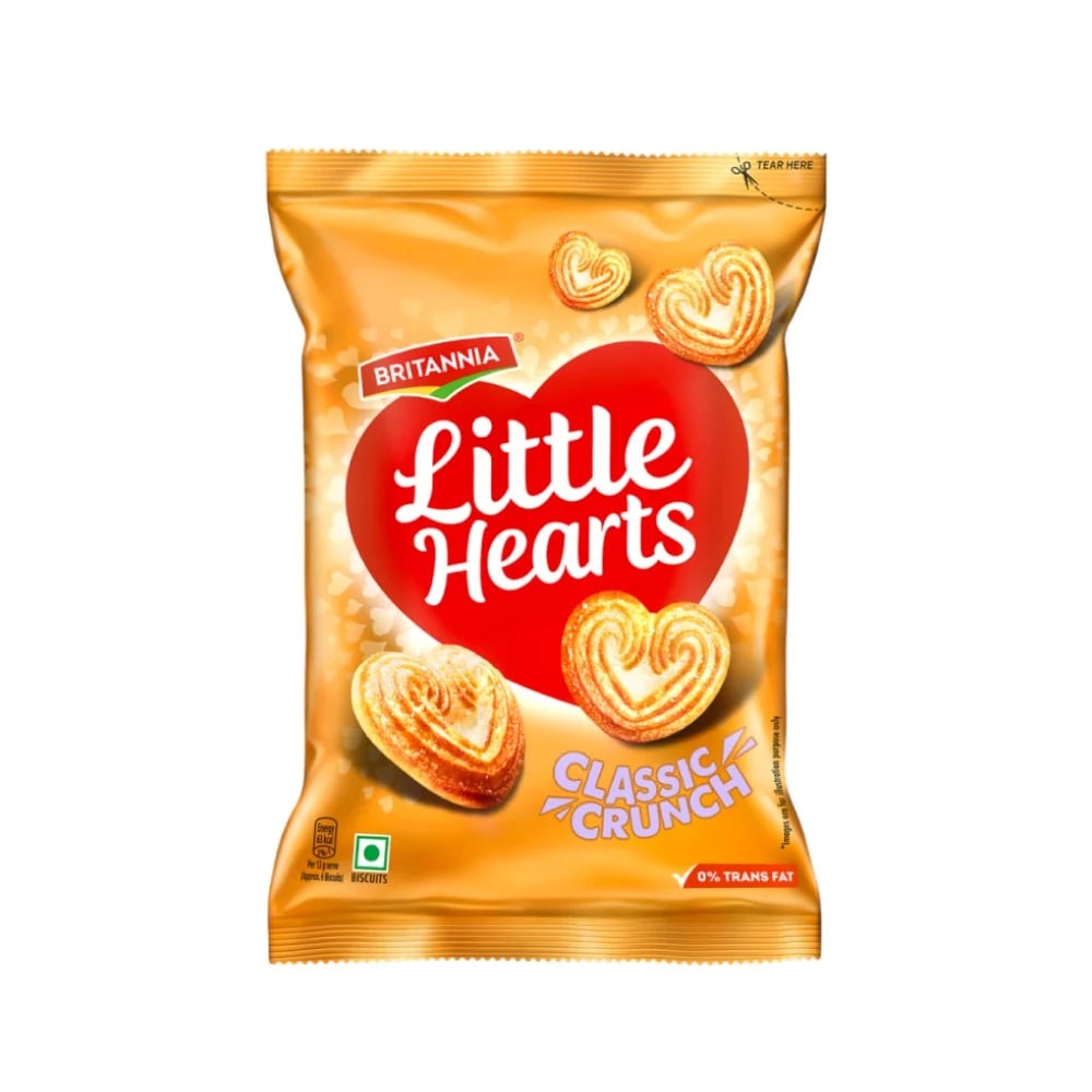 Britannia little heart biscuits