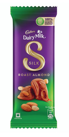 Dariy milk silk roast almond chocolate