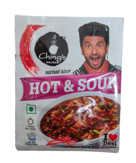 Ching's hunger hot and sour soup 