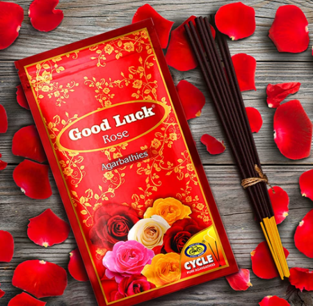 Cycle Good Luck Rose Agarbatti