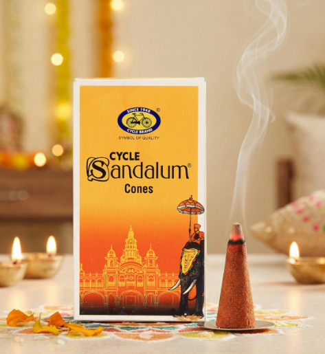 Cycle Sandalum Coin Dhoop 