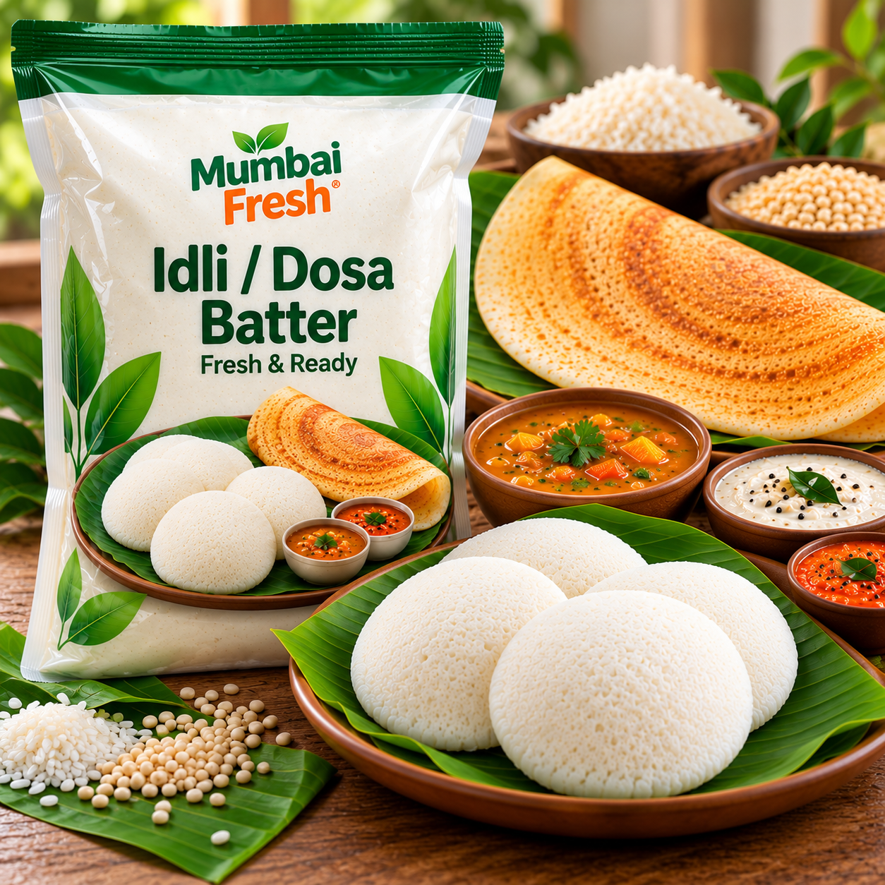 Mumbai Fresh – Fresh Idli & Dosa Batter