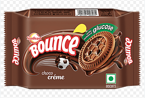 Sunfeast bounce choco creme biscuits