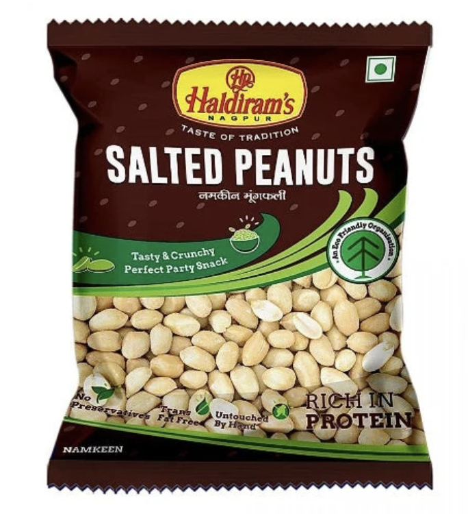 HALDIRAM SALTED PEANUTS 150GM – image 1