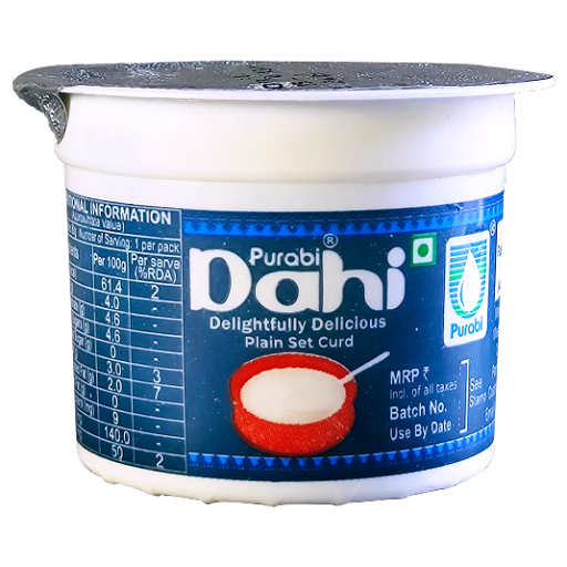 Purabi Dahi plain(Cup) – image 1