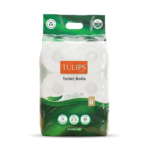 Tulip Toilet Roll Ultra Soft pacl of 6 – image 1