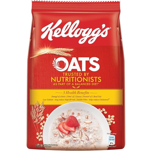 Kellogg's Oats 900gm and 200gm free
