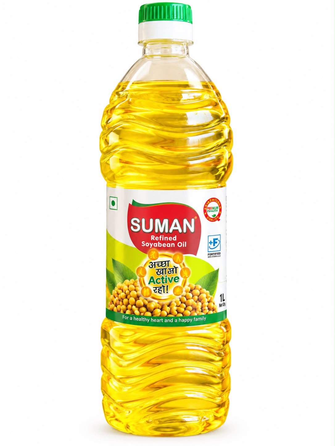 Suman Refined Soyabean Oil 1ltr