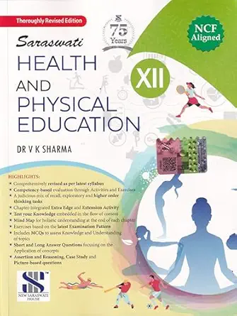 Health and Physical Education Class 12 Sarswati book