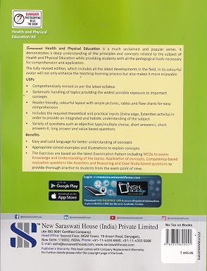 Health and Physical Education Class 12 Sarswati book – image 2