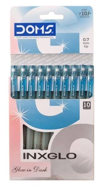 Doms Inxglo Glow In Dark Pen | Glowing pen | 