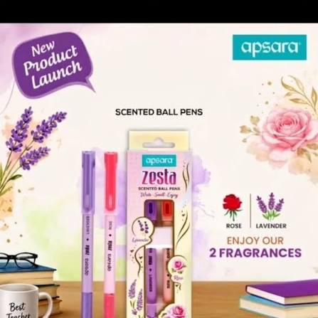 Apsara Zesta SCENTED Ball Pens Write.Smell.Enjoy – image 1