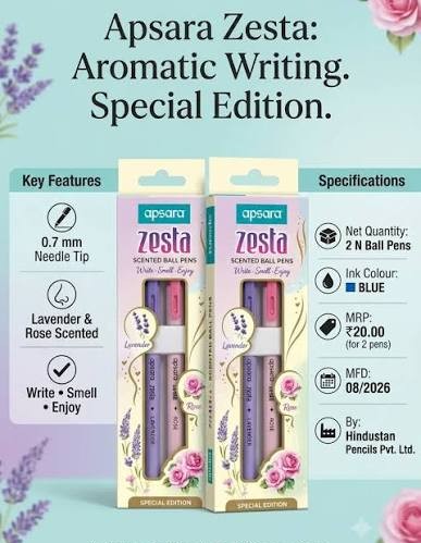 Apsara Zesta SCENTED Ball Pens Write.Smell.Enjoy – image 2