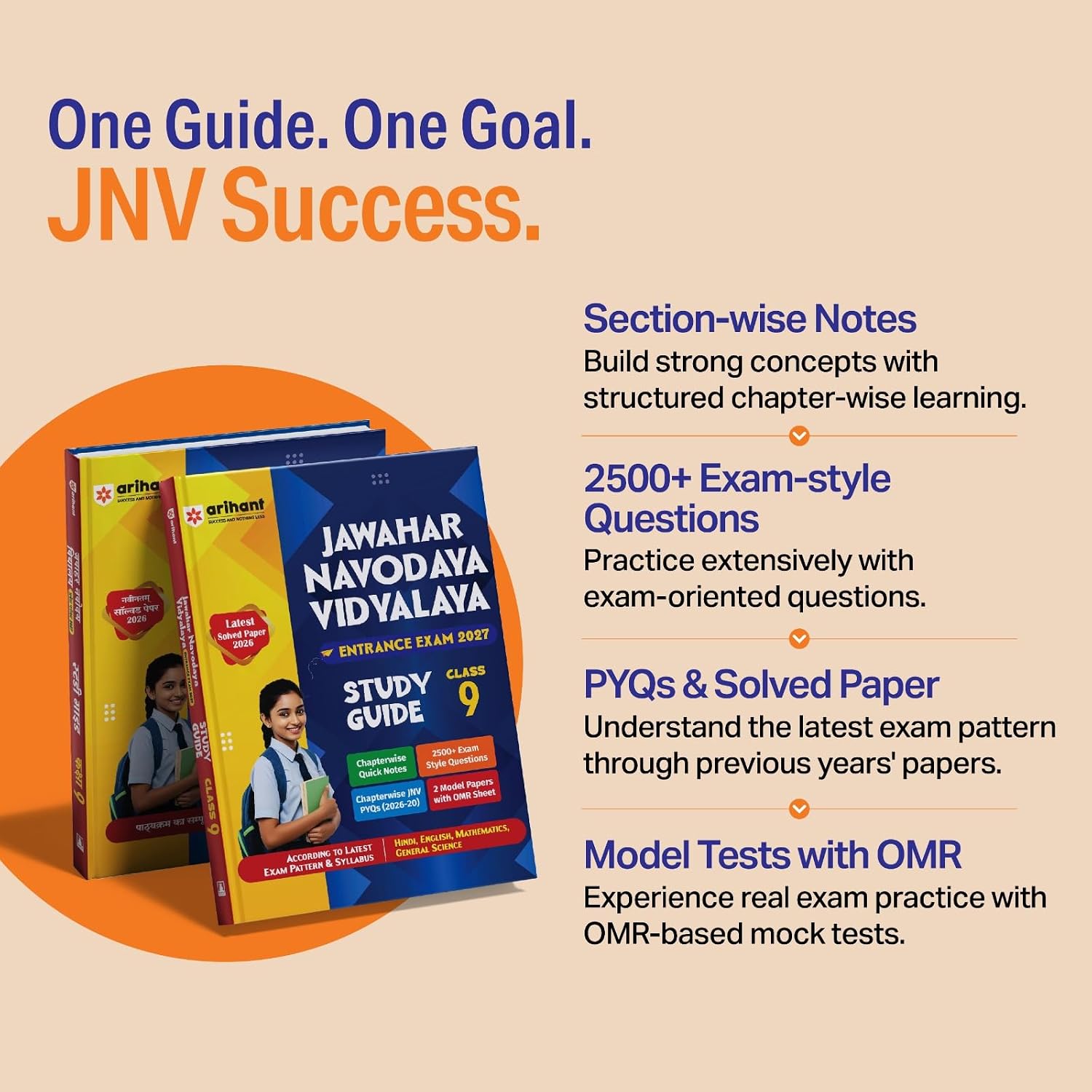  Arihant Jawahar Navodaya Vidyalaya Class 9 Entrance Exam 2027 – image 2
