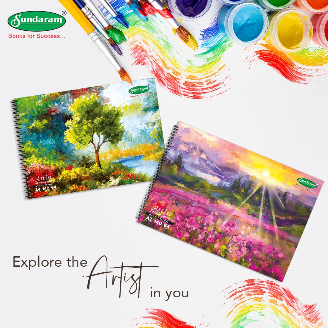 Sundaram Artist Drawing Book (Butter Paper) – A4 – 64 Pages – image 4