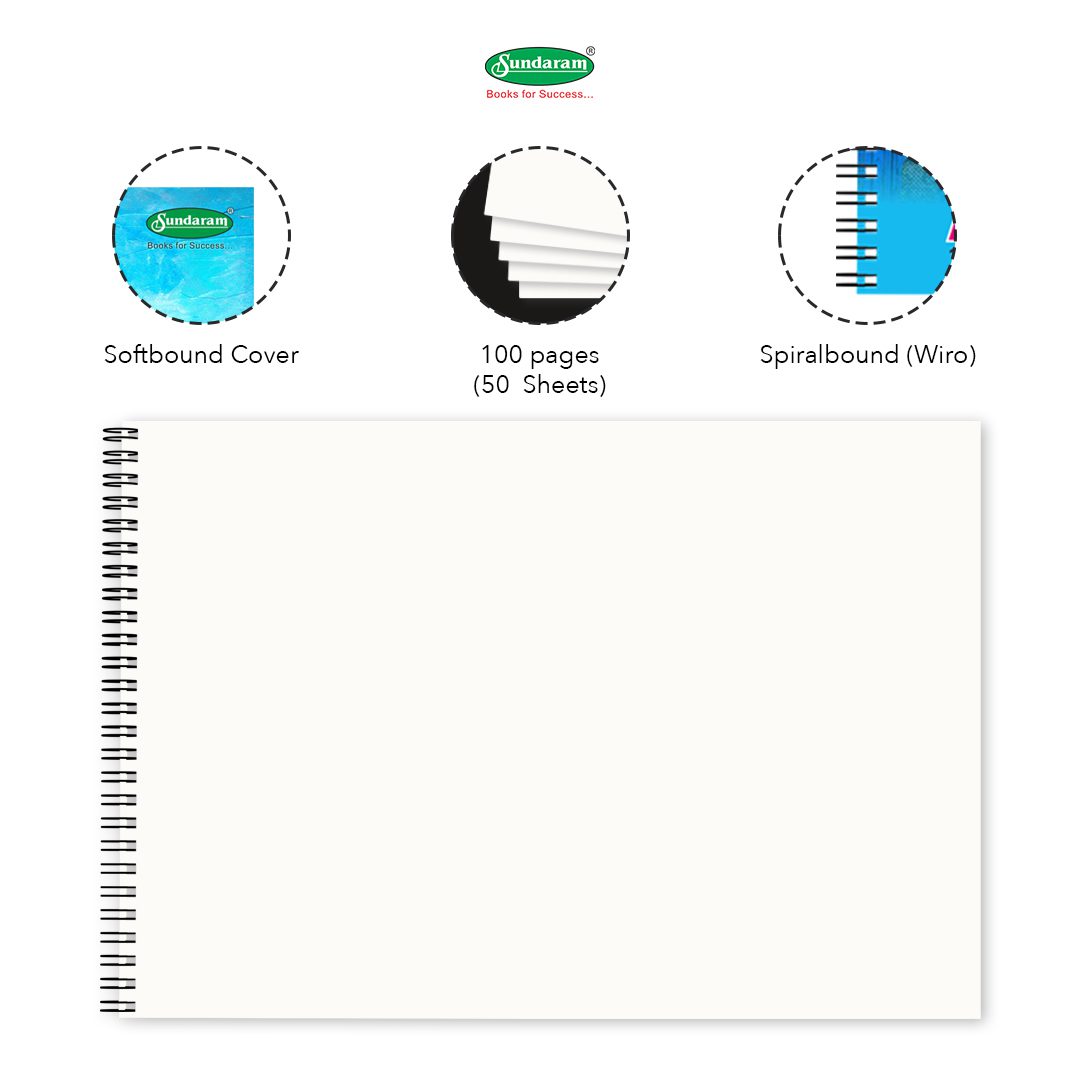 Artist Drawing Book – A3 (140 GSM Paper) – 100 Pages – image 3