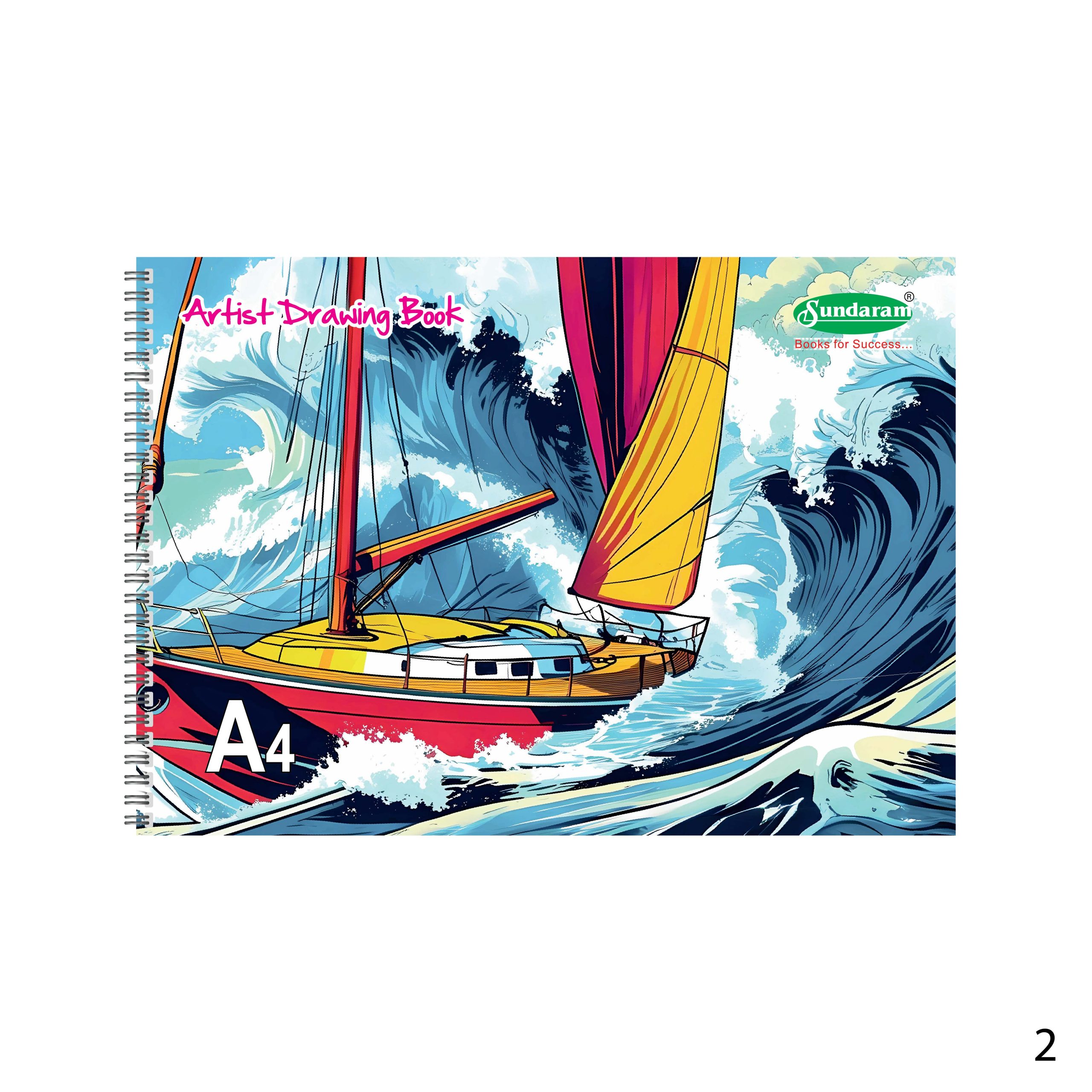 Artist Drawing Book – A4 ( 140 GSM Paper) – 100 Pages
