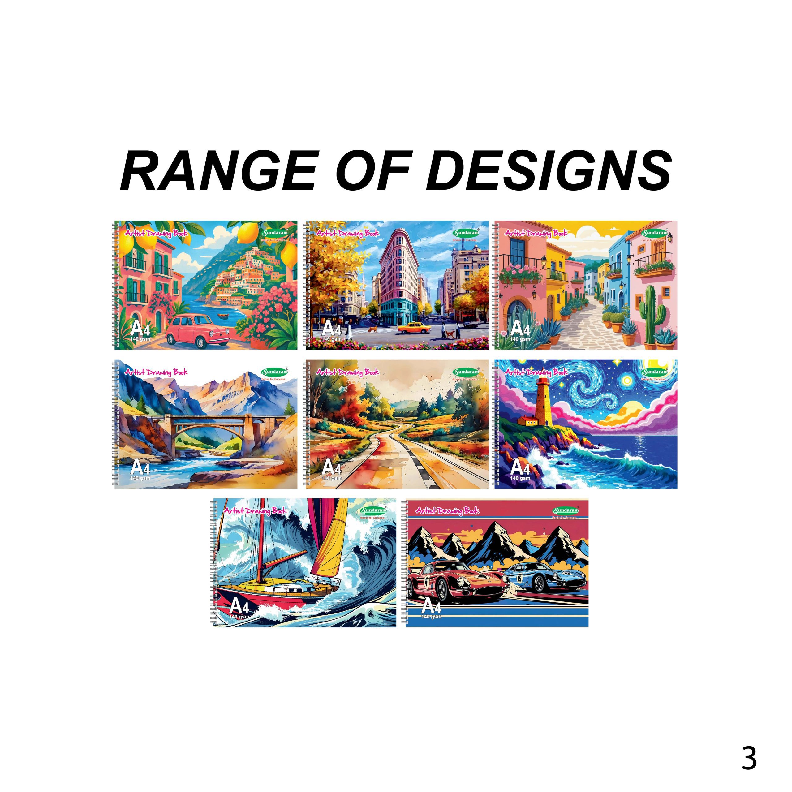 Artist Drawing Book – A4 ( 140 GSM Paper) – 100 Pages – image 4