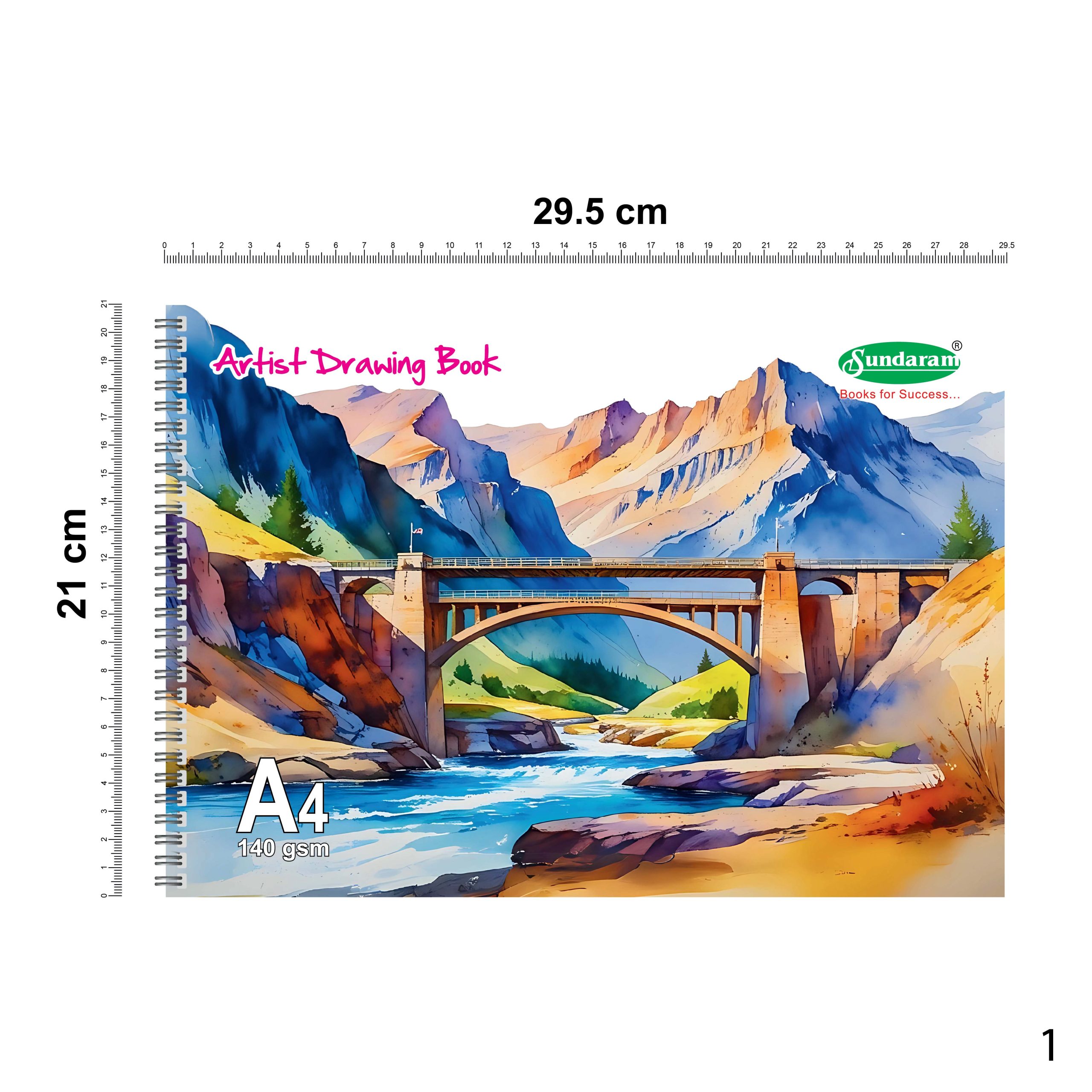 Artist Drawing Book – A4 ( 140 GSM Paper) – 100 Pages – image 3