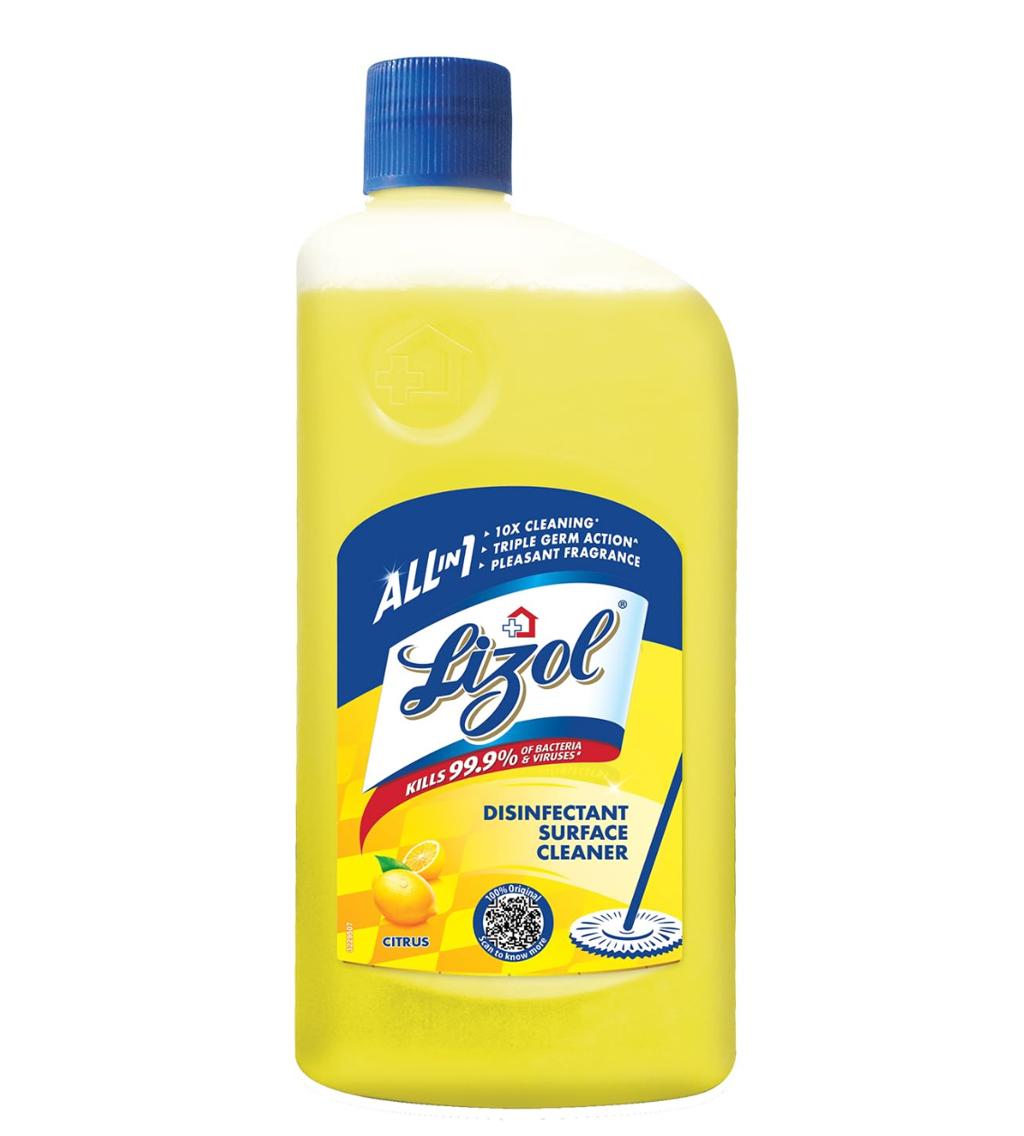 Lizol Disinfectant Surface Cleaner with Citrus – 500 ml – image 3