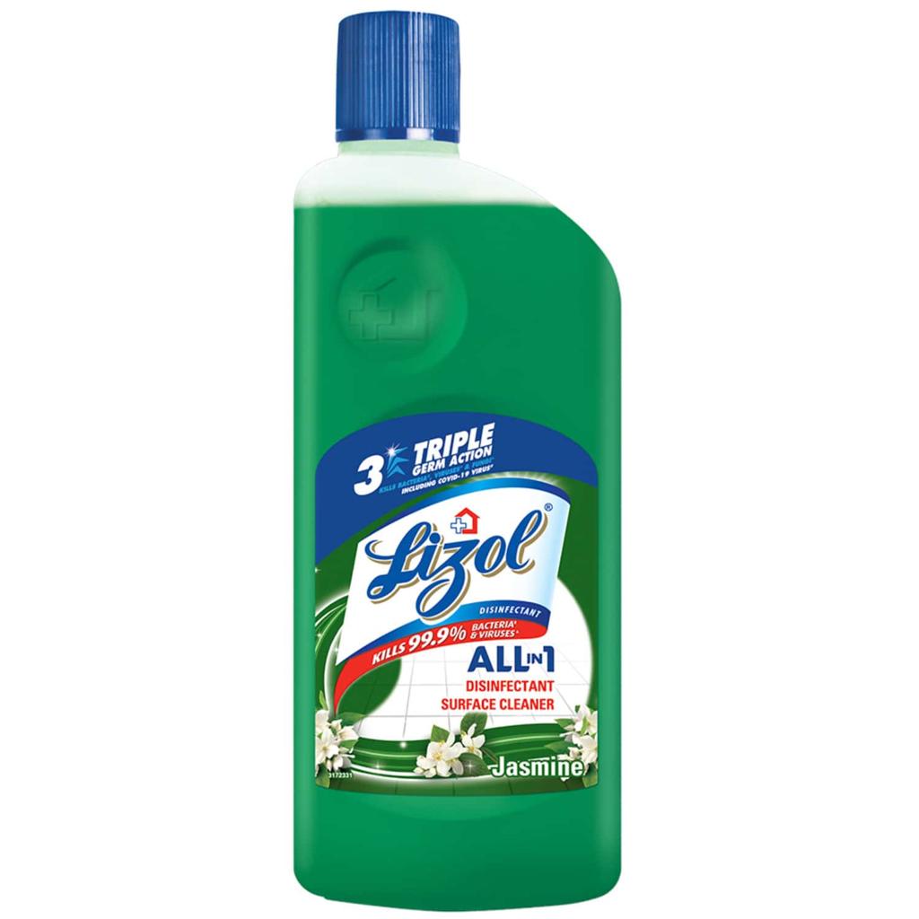 Lizol Disinfectant Surface Cleaner with Jasmine – 500 ml – image 2