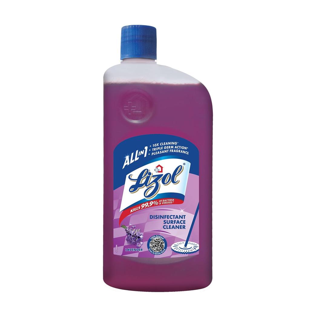 Lizol Disinfectant Surface Cleaner with Lavender – 500 ml