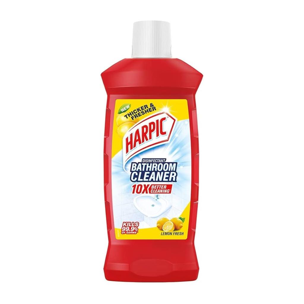 Harpic Disinfectant Bathroom Cleaner – Lemon Fresh, 250 ml – image 2
