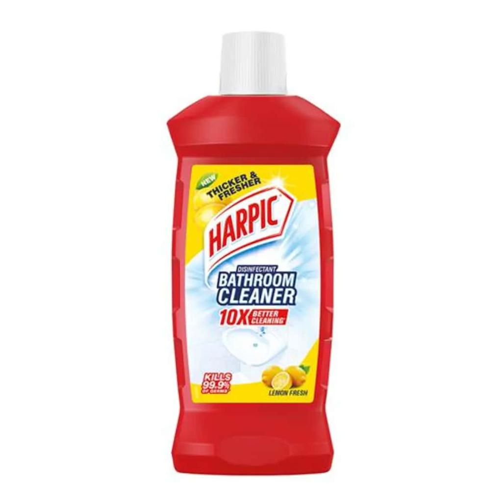 Harpic Disinfectant Bathroom Cleaner – Lemon Fresh, 500 ml – image 2