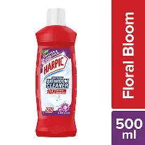 Harpic Disinfectant Bathroom Cleaner – Floral Bloom, 500 ml – image 1