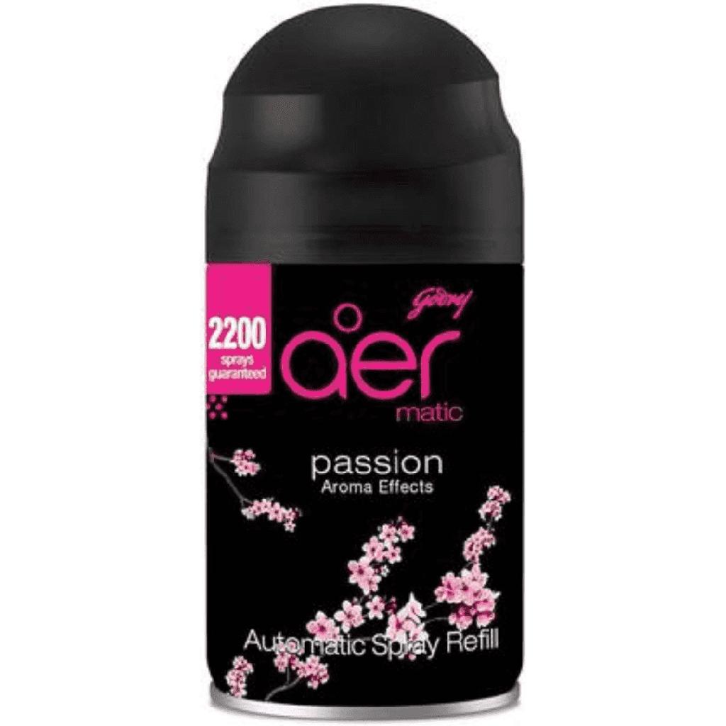 Godrej aer Matic Passion – Automatic Spray Refill, 225 ml