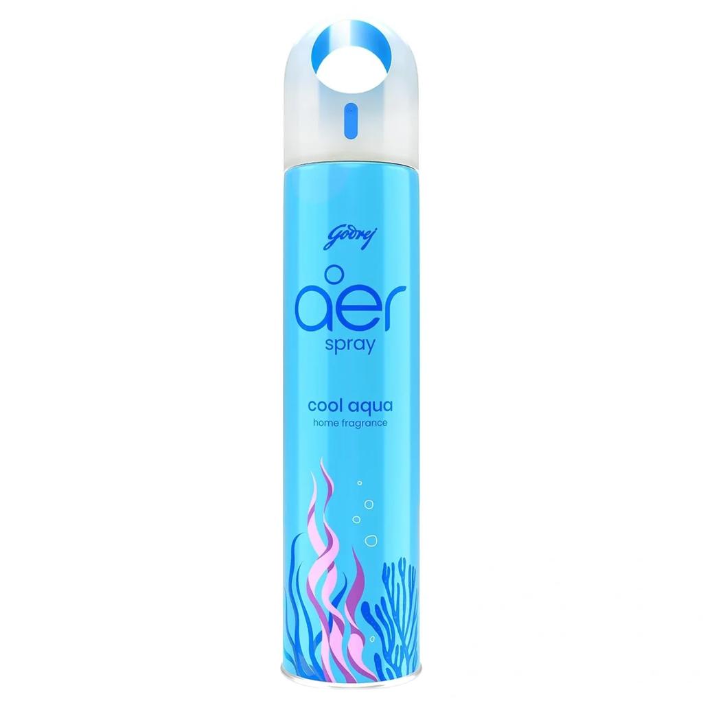 Godrej aer Spray – Cool Aqua Home Fragrance, 180 ml