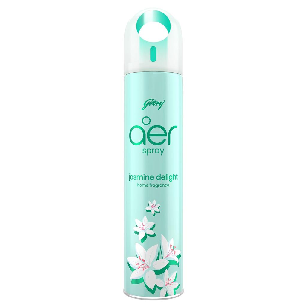 Godrej aer Spray – Jasmine Delight Home Fragrance, 180 ml