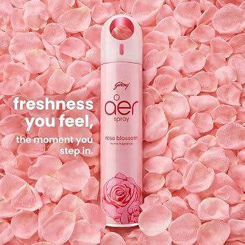 Godrej aer Spray – Rose Blossom Home Fragrance, 180 ml – image 2