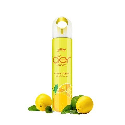 Godrej aer Spray – Citrus Blast Home Fragrance, 180 ml – image 2