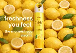 Godrej aer Spray – Citrus Blast Home Fragrance, 180 ml – image 3