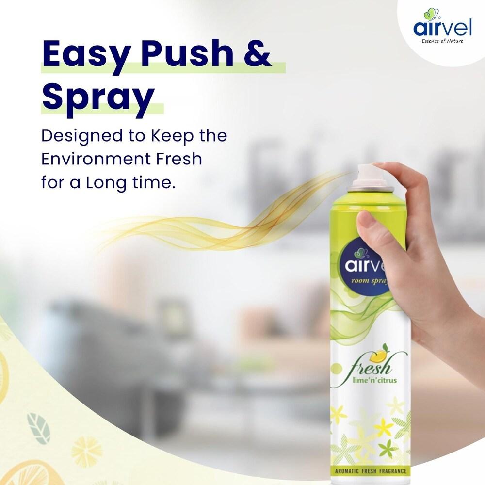 Airvel Room Spray – Fresh Lime N Citrus, 217 ml – image 4
