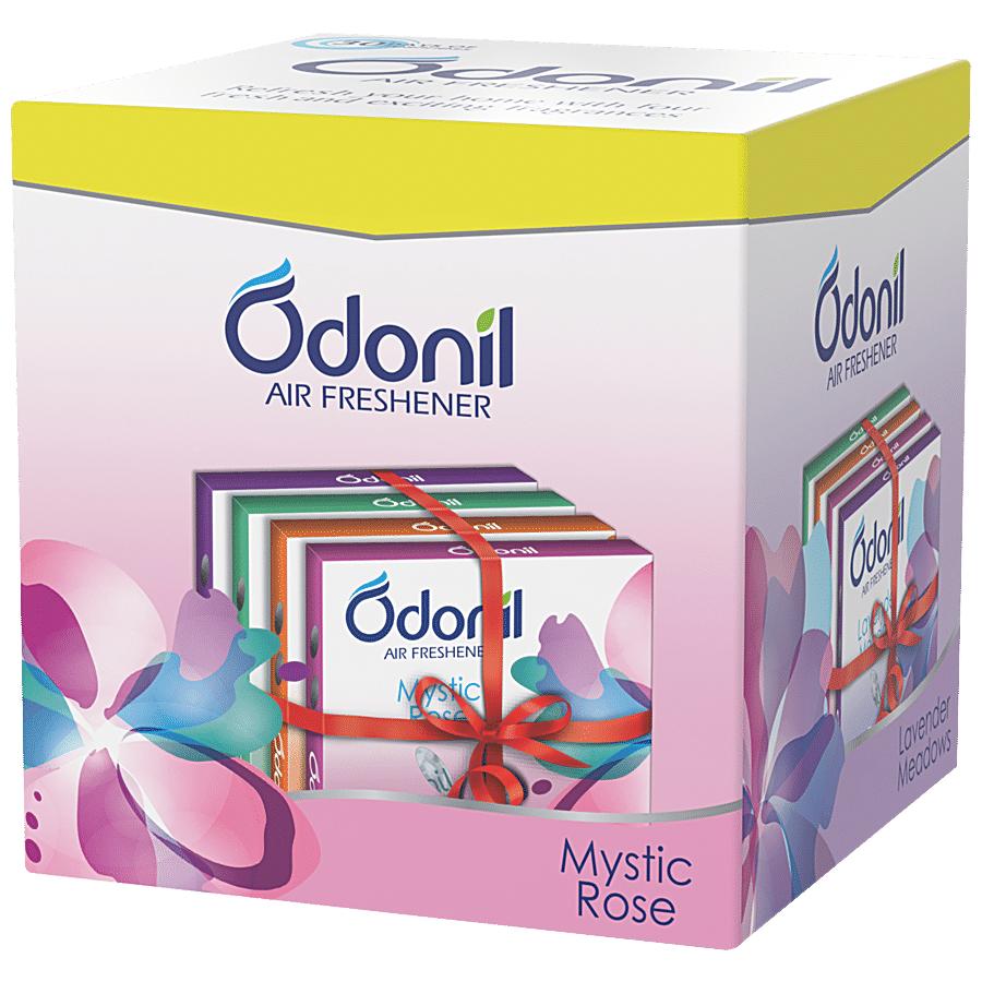 Odonil Bathroom Air Freshener Blocks – Assorted, 6 N × 48 g