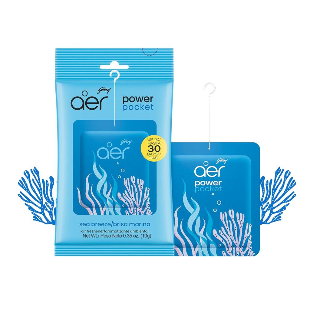 Godrej aer Power Pocket – Sea Breeze, 10 g – image 2