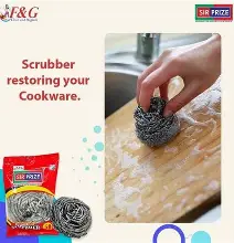 Sir Prize Stainless Steel Scrubber – image 2