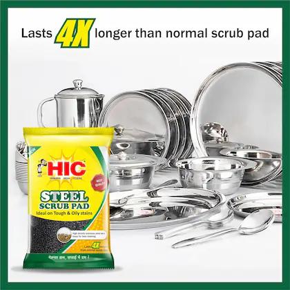 HIC Stainless Steel Scrub Pad – image 2