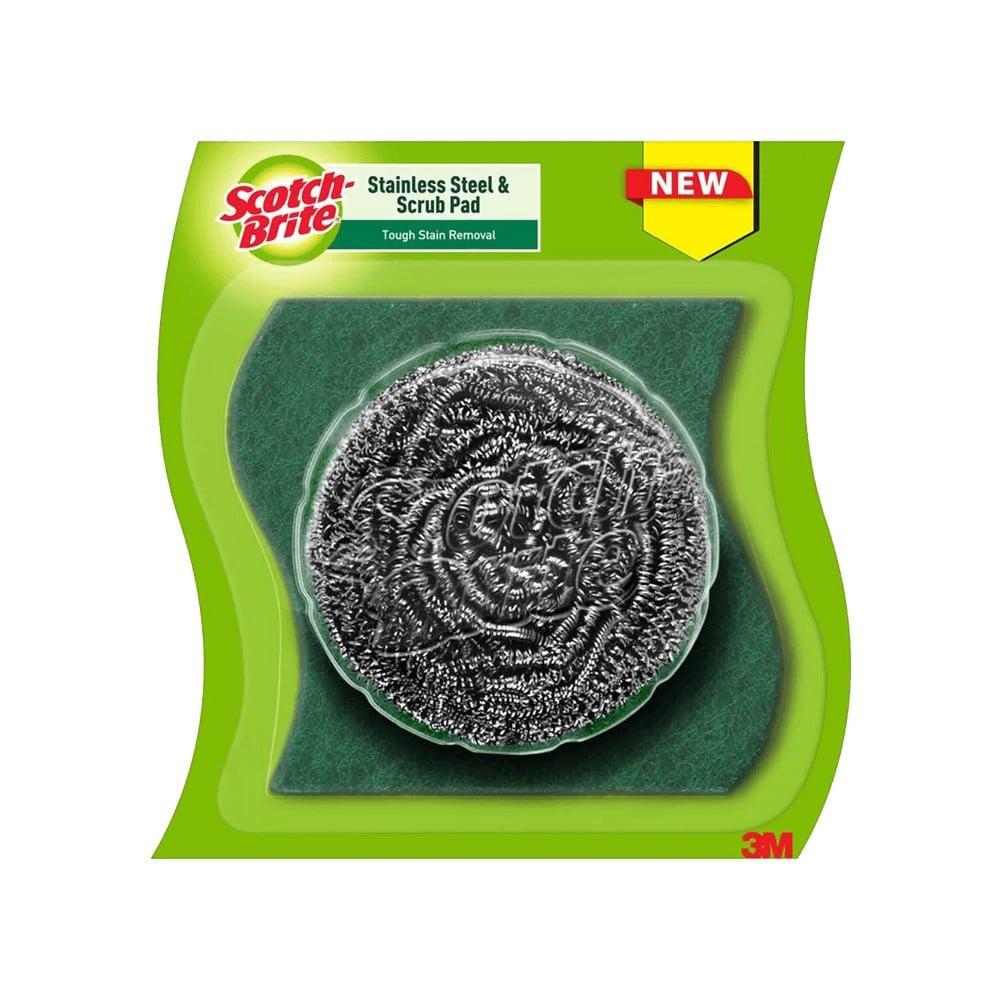Scotch-Brite Stainless Steel Scrub & Scrub Pad