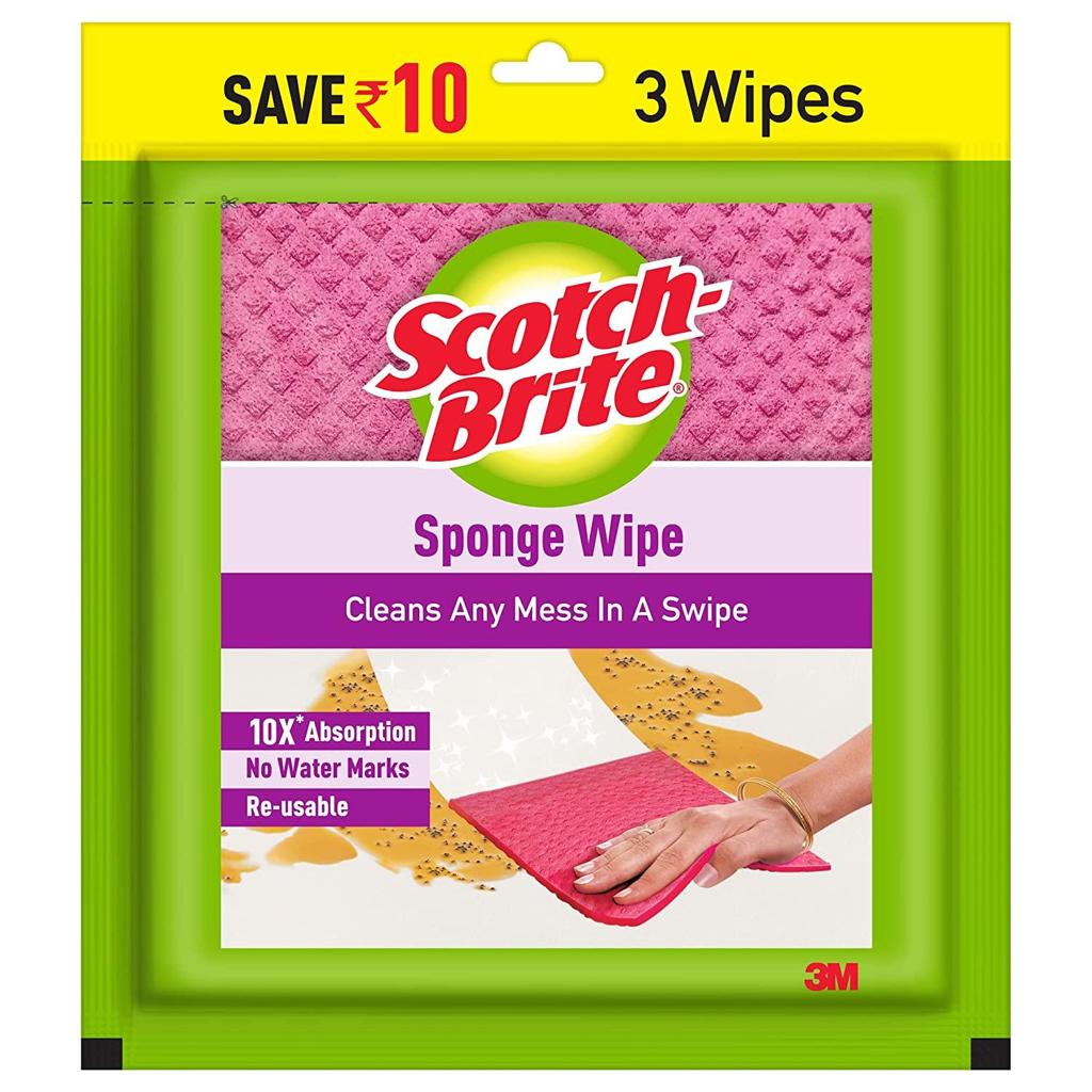 Scotch-Brite Sponge Wipe – Pack of 3 – image 2