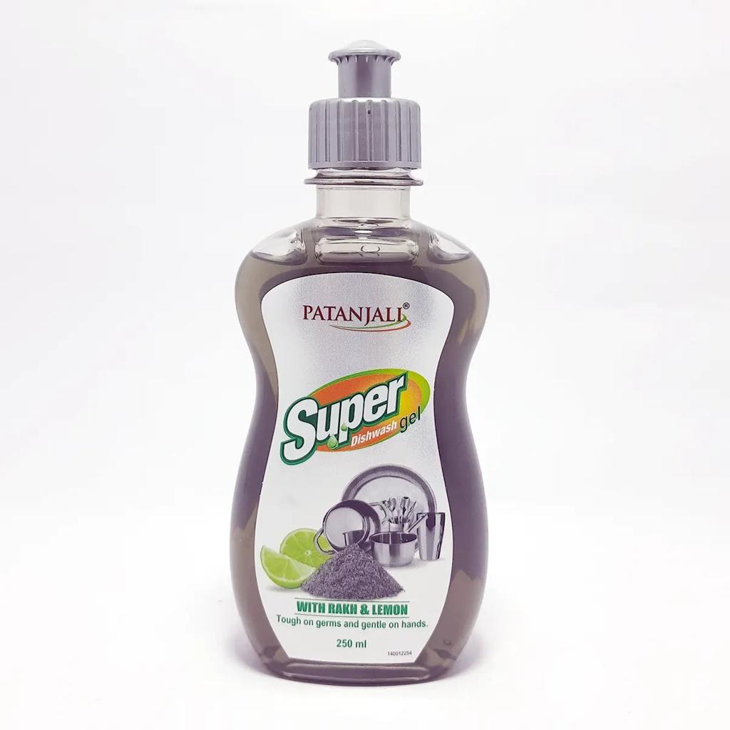 Patanjali Super Dishwash Gel with Rakh & Lemon – 250 ml – image 2